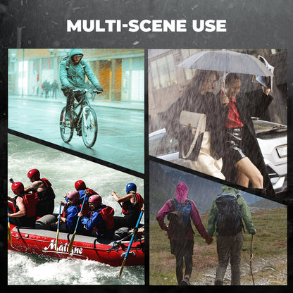 Portable Emergency Raincoat Ball Keychain