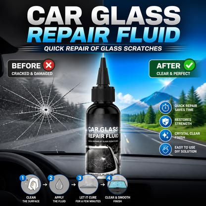 Quick Windshield Crack Repair Kit – Fix Chips & Stop Cracks Spreading (Offer)